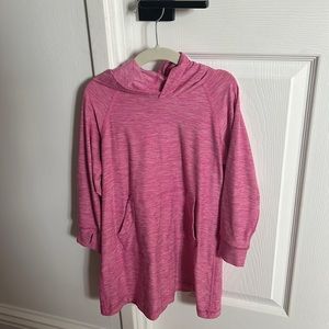 Hanna Andersson size 4 swim cover up UV hoodie dress